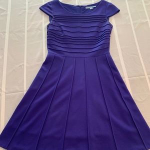 Antonio Melani Purple/Blue A Line Dress